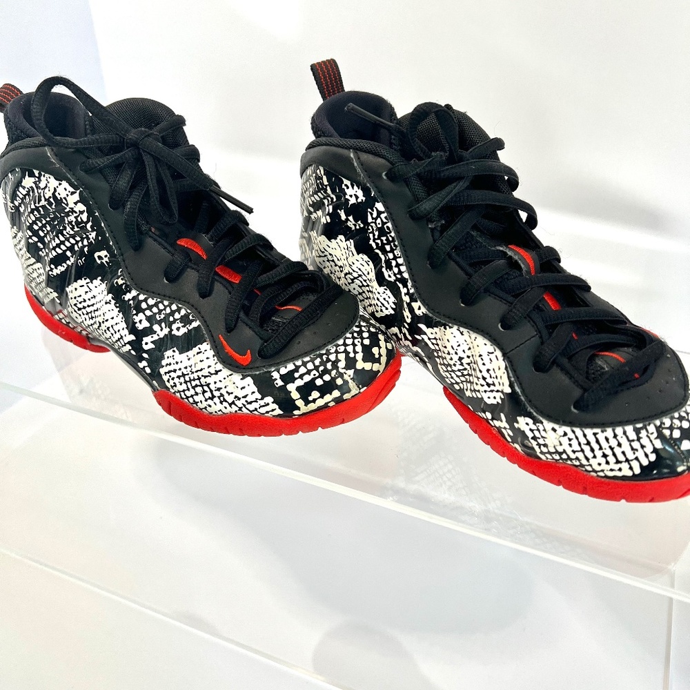 Air Foam Posite Snakeskin Nikes (kids)